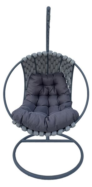 Balansoar de Gradina Model Makito, Gri, 100x105x195 cm