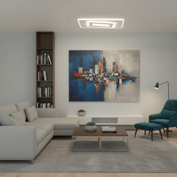 Brilagi - Plafonieră LED dimabilă Modern/51W/230V 3000-6000K + telecomandă