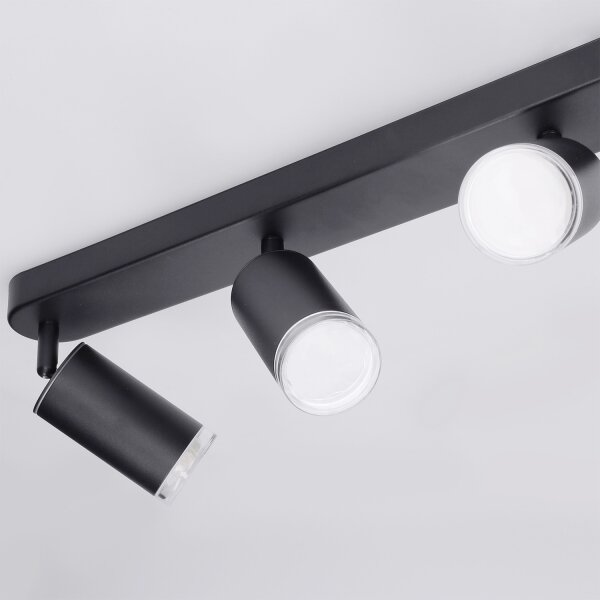 Spot pentru baie Brilagi SELE 4xGU10/30W/230V IP44 negru