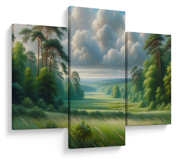 Tablou - Peisaj verde (90x60 cm)