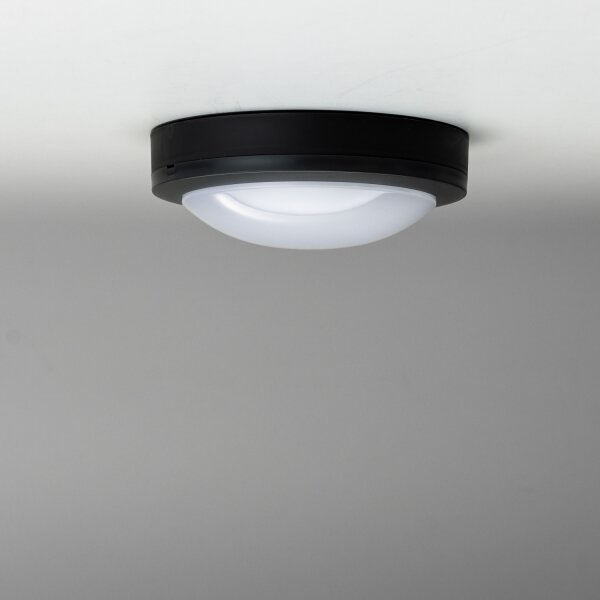 Plafonieră LED de exterior Brilagi LED/13W/230V d. 17 cm IP54 antracit