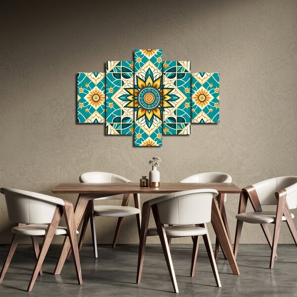 Tablou - Model turcoaz (150x105 cm)