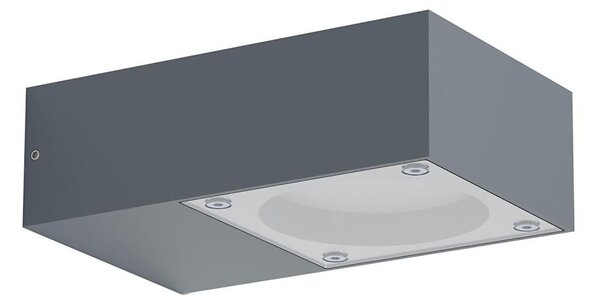 Ideal Lux - Aplică de exterior SIRIO 1xGX53/9W/230V IP65 antracit