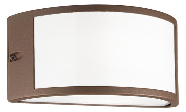 Ideal Lux - Aplică de exterior REX 1xE27/60W/230V IP44 maro