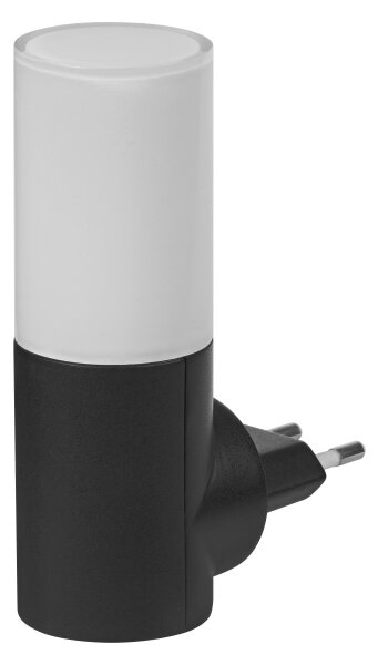 Osram - Lampă de veghe LED LUNETTA cu senzor de amurg, LED/0,2W/230V, negru