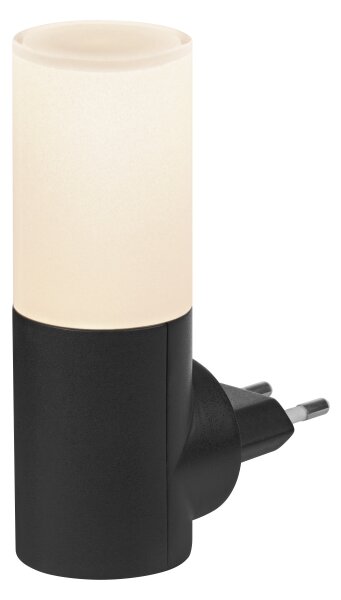Osram - Lampă de veghe LED LUNETTA cu senzor de amurg, LED/0,2W/230V, negru