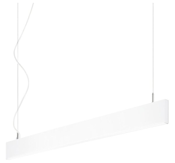 Ideal Lux - Pendul LED LINUS pe cablu, 32 W, 230 V, 4000 K, CRI 90, 120 cm, alb