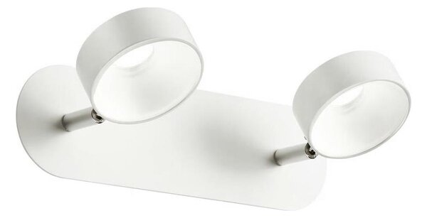 Ideal Lux - Aplică de perete LED OBY 2xLED/6W/230V CRI 90, alb