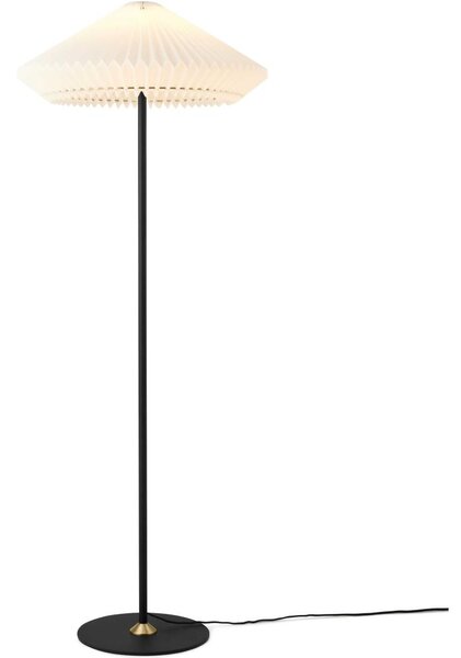 Halo Design 745043 - Lampă de podea PARIS 1xE27/40W/230V negru/alb/stejar