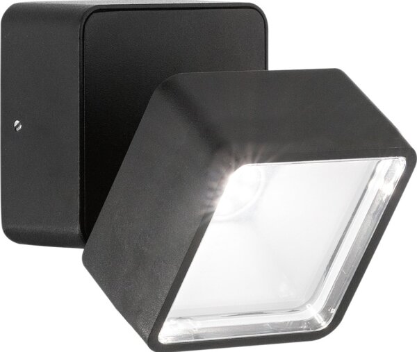 Ideal Lux - Aplica LED de exterior OMEGA LED/7W/230V CRI 90 IP54 maro