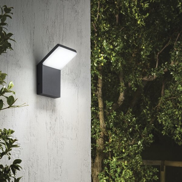 Ideal Lux - Aplică LED de exterior STYLE LED/8,5W/230V 3000K CRI 90 IP54 negru