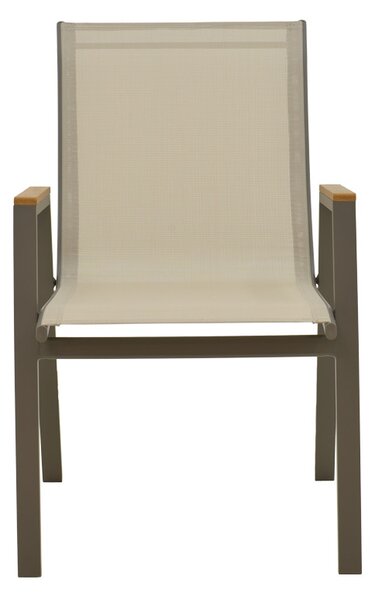 Fotoliu de grădină Model Azelie, Gri, 56x75x88 cm