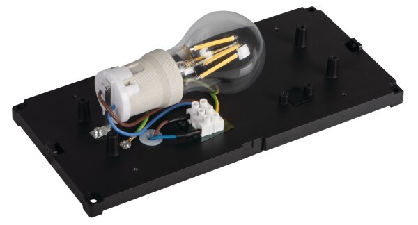 Kanlux 45816 - Aplica de perete pentru exterior LERTO 1xE27/15W/230V IP54 neagră