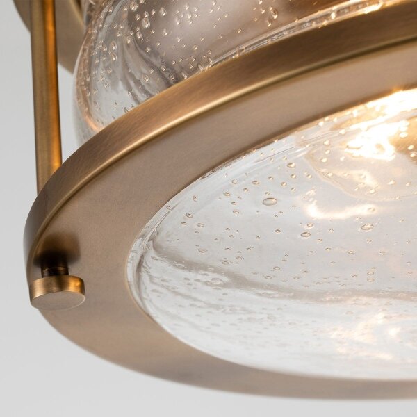 Quintiesse QN-ASHLANDBAY-F-NBR-BATH - Plafonieră de baie ASHLAND 2xE27/60W/230V IP44