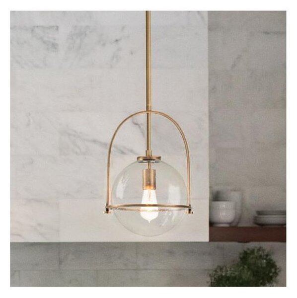 Quintiesse QN-SOMERSET-P-C-HB - Lustră cu tijă SOMERSET, 1x E27/60W/230V, culoare bronz