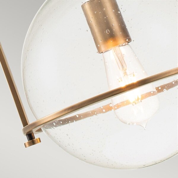 Quintiesse QN-SOMERSET-P-C-HB - Lustră cu tijă SOMERSET, 1x E27/60W/230V, culoare bronz