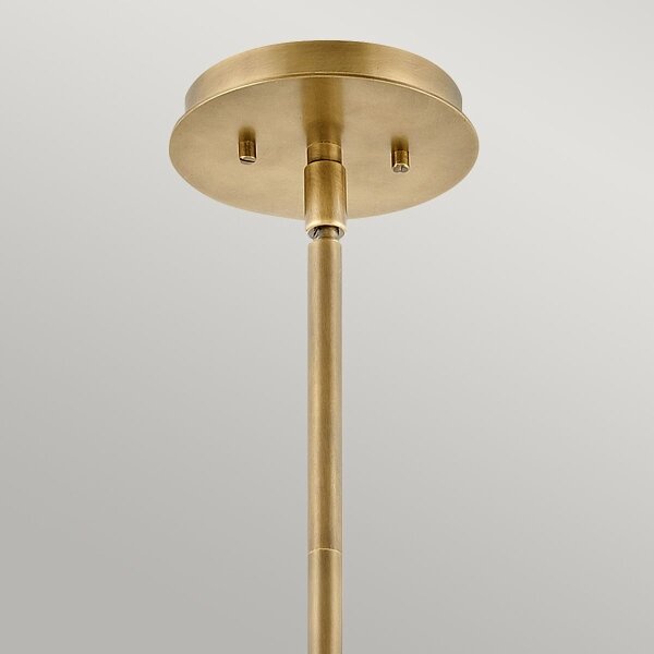 Quintiesse QN-LOTUS-P-HBR - Pendul pe tijă LOTUS, 1x E27/60W/230V, auriu