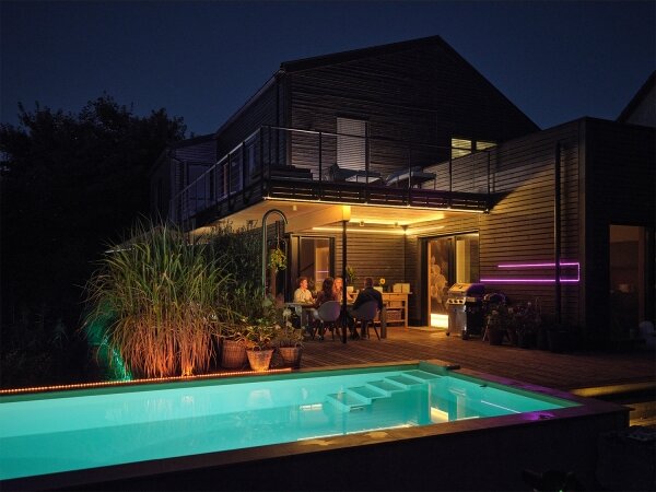 Osram - Bandă LED SMART+ FLEX pentru exterior, RGB+TW, reglabilă, 3m, LED/12,5W/230V, Wi-Fi