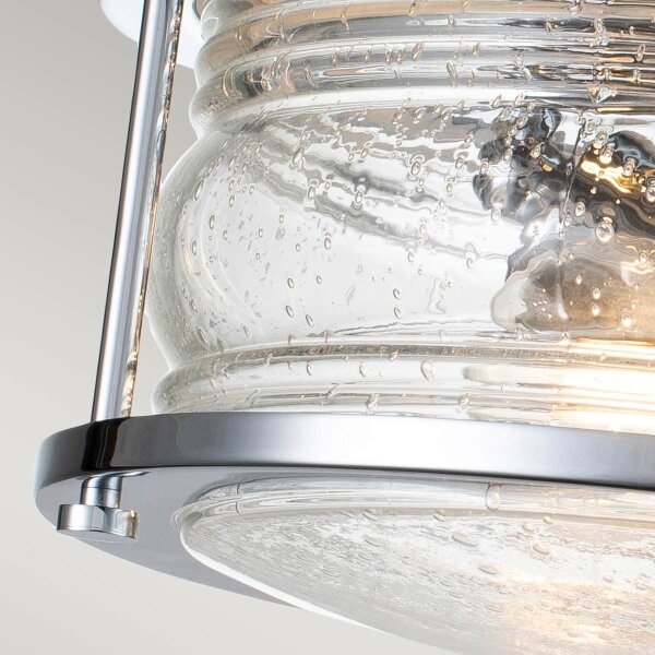 Quintiesse QN-ASHLANDBAY-F-PC-BATH - Plafonieră pentru baie ASHLAND 2xE27/60W/230V IP44
