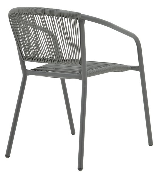 Set dining Watson-Lindaria, Pako World, Antracit, 60x60x70 cm