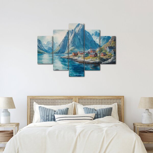 Tablou - Sat norvegian (150x105 cm)