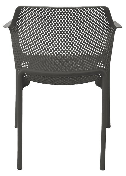 Fotoliu de Gradina Model Oviez, Antracit, 59x58x79 cm