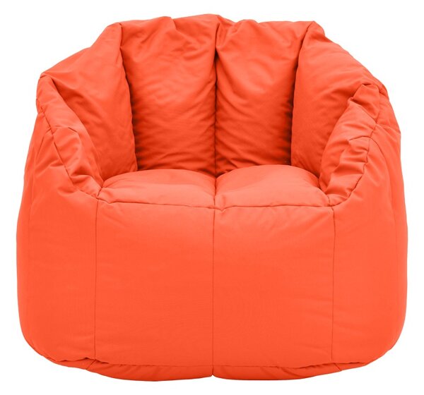 Fotoliu puf bean bag Kerlon, portocaliu, 80x80x65 cm