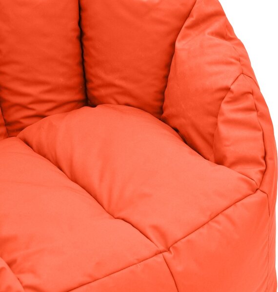 Fotoliu puf bean bag Kerlon, portocaliu, 80x80x65 cm