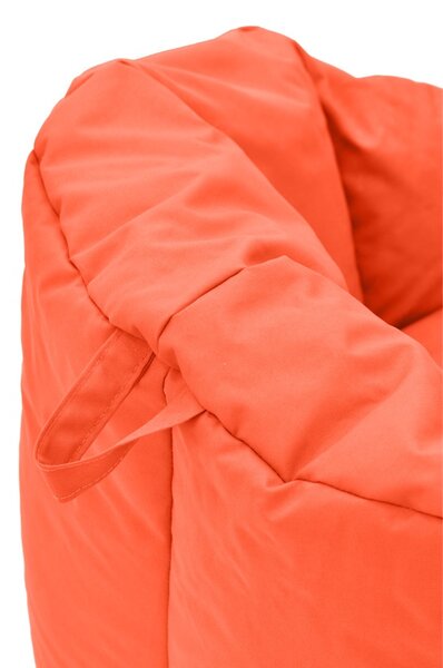 Fotoliu puf bean bag Kerlon, portocaliu, 80x80x65 cm