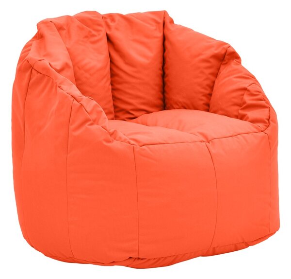 Fotoliu puf bean bag Kerlon, portocaliu, 80x80x65 cm