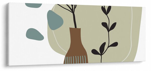 Tablou - Flori într-o vază N⁰2 (120x50 cm)