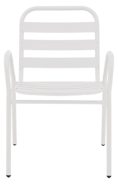 Fotoliu de Gradina Model Sussie, Alb, 45x62x76 cm