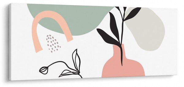 Tablou - Flori într-o vază N⁰3 (120x50 cm)