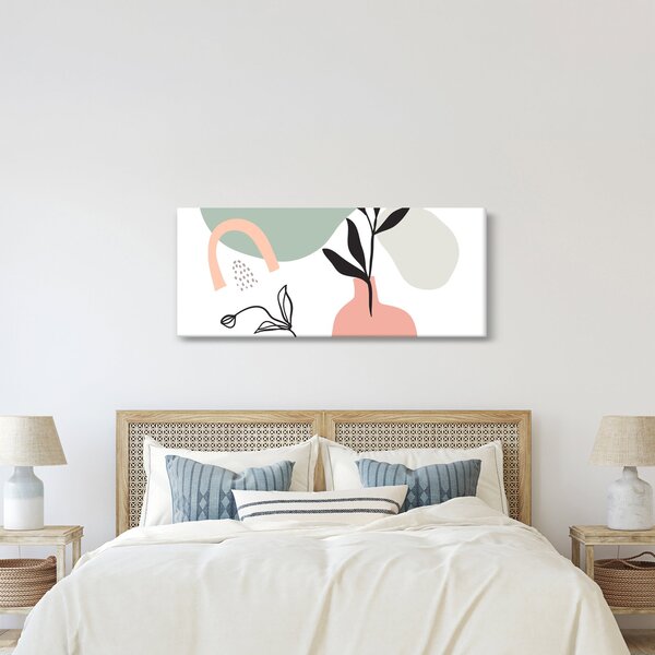 Tablou - Flori într-o vază N⁰3 (120x50 cm)