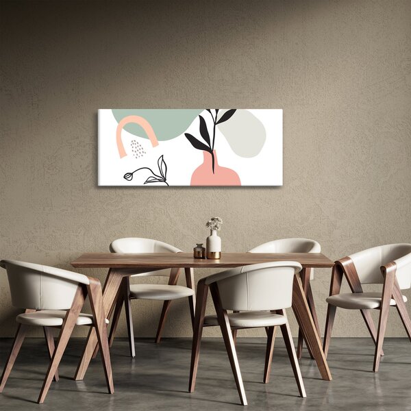 Tablou - Flori într-o vază N⁰3 (120x50 cm)