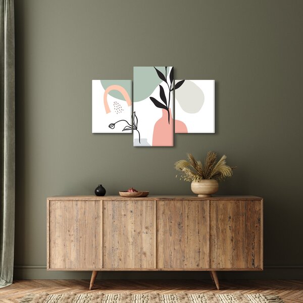Tablou - Flori într-o vază N⁰3 (90x60 cm)