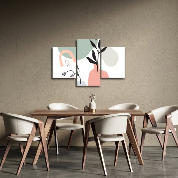 Tablou - Flori într-o vază N⁰3 (90x60 cm)