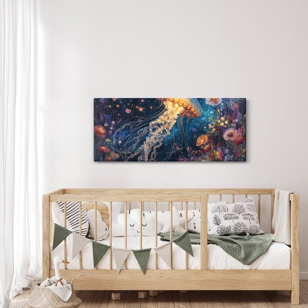 Tablou - Meduză magică (120x50 cm)
