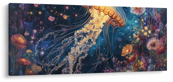 Tablou - Meduză magică (120x50 cm)