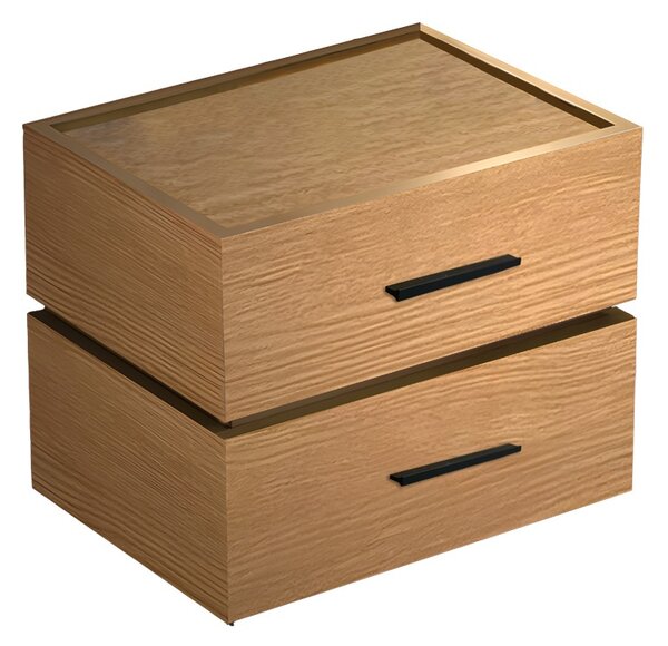 Noptiera Sonlen, Pako World, Stejar, MDF, 60x40x44 cm