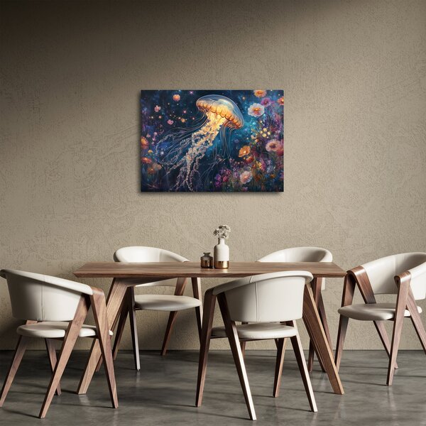Tablou - Meduză magică (70x50 cm)