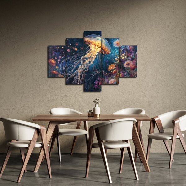 Tablou - Meduză magică (150x105 cm)