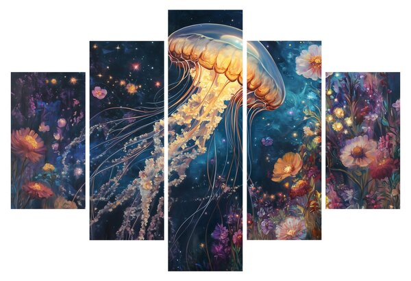 Tablou - Meduză magică (150x105 cm)
