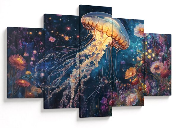 Tablou - Meduză magică (150x105 cm)
