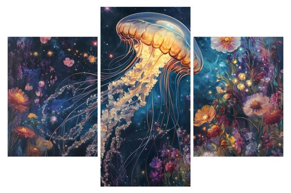 Tablou - Meduză magică (90x60 cm)