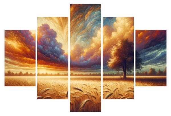 Tablou – Arbore pe câmp (150x105 cm)