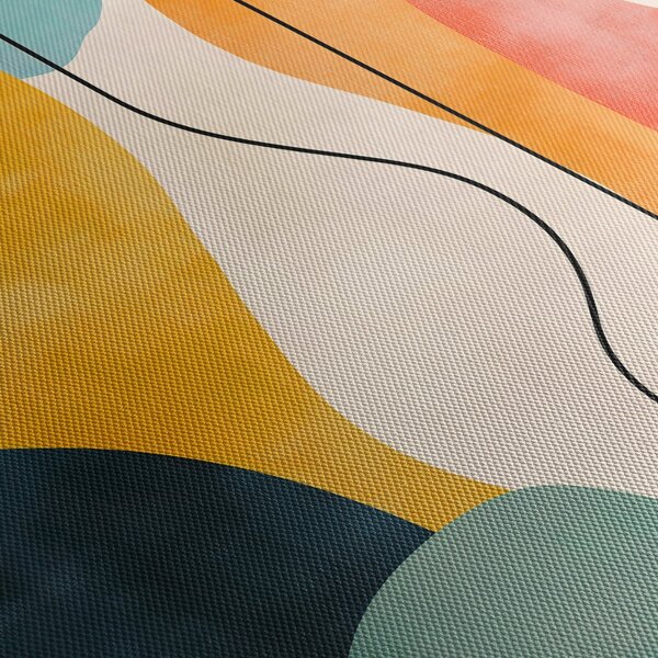 Tablou - Ilustrație colorată minimalistă II. (150x105 cm)