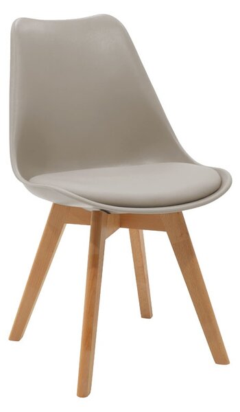 Set masa si scaune 3 buc Natali-Gaston Pako World Alb 80x80x76 cm