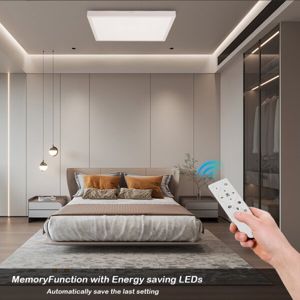 Brilagi-LED Corp de iluminat dimerizabil pentru baie FRAME SMART LED/50W/230V IP44 alb+telecomandă