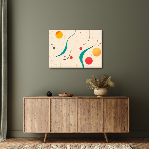 Tablou - Ilustrație colorată minimalistă (70x50 cm)